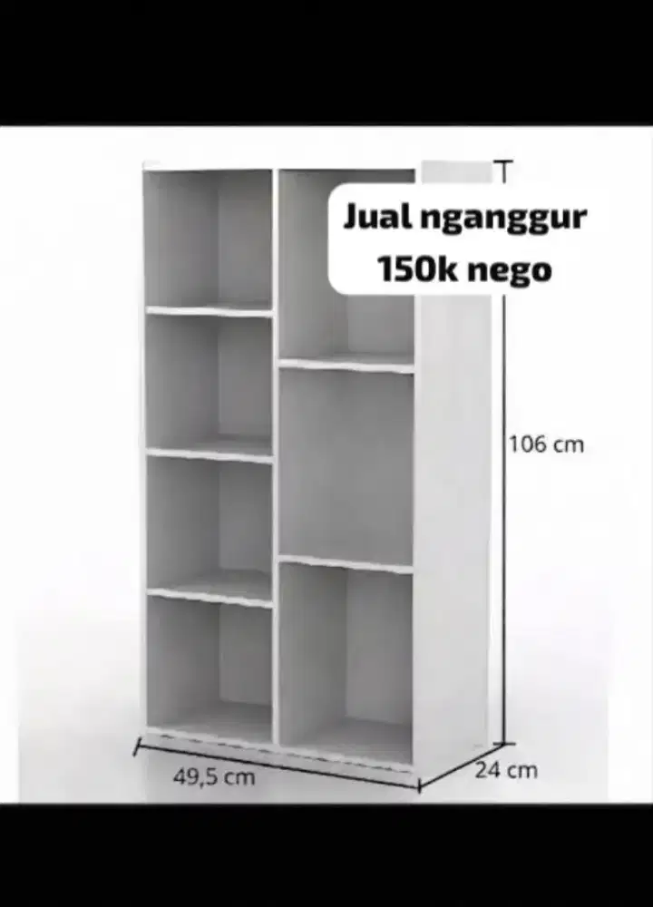 Meja lemari 7 susun