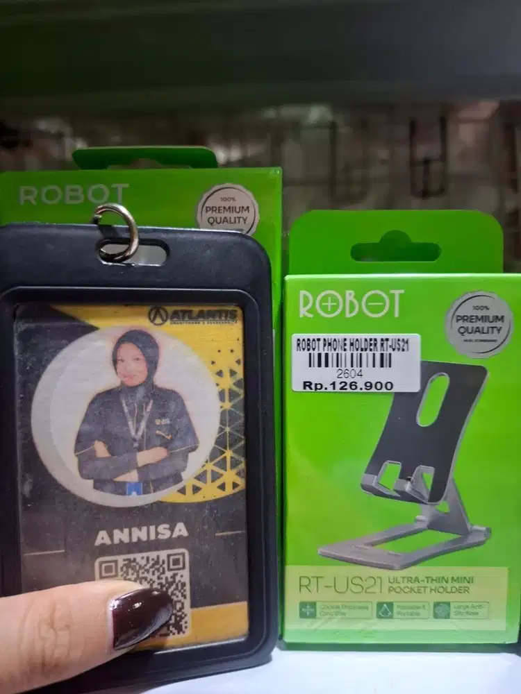 ROBOT PHONE HOLDER RT-US21 | ATLANTIS DAHSYAT