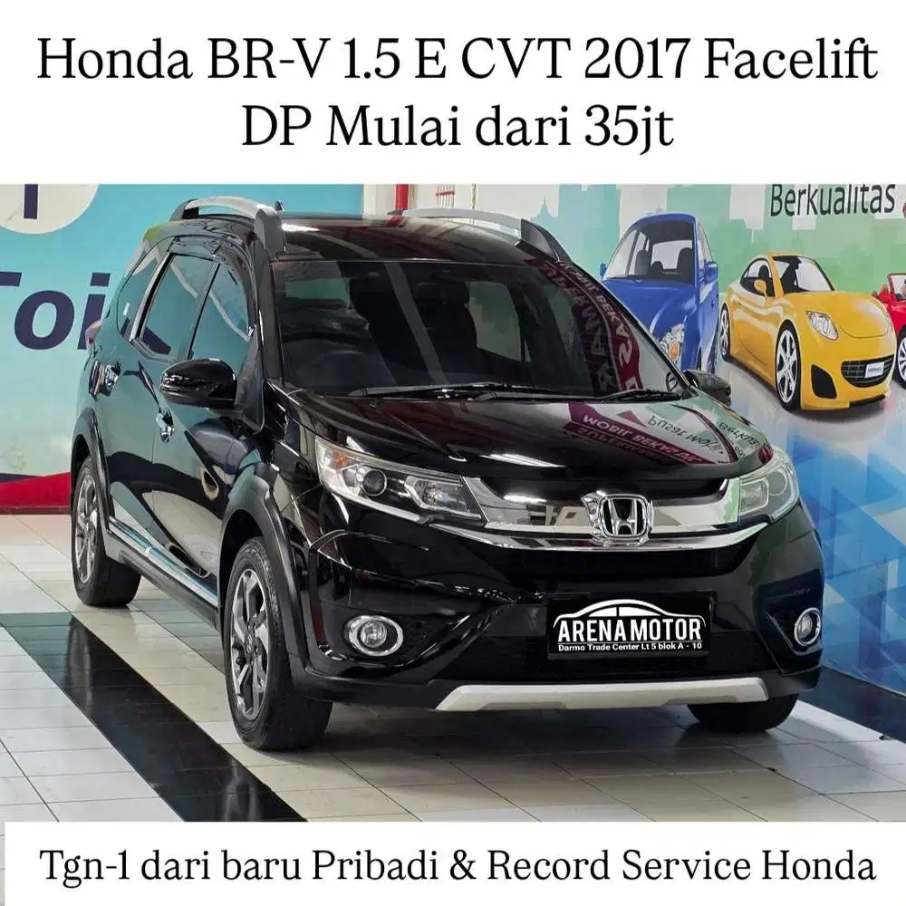 [KM 50rb] BRV E CVT 2017 Antik Ori Cat Facelift # Honda BR-V 1.5 Matic