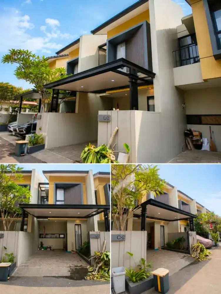 Kanopi rangka holow besi galvanis modern premium