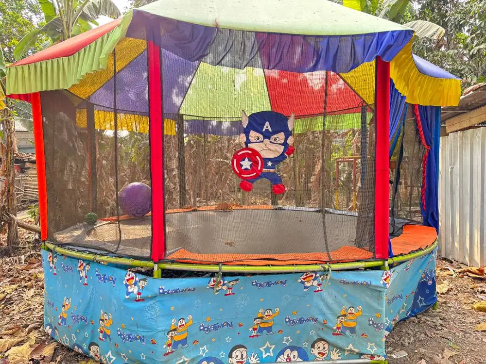 Jual trampolin ukuran 14 feet