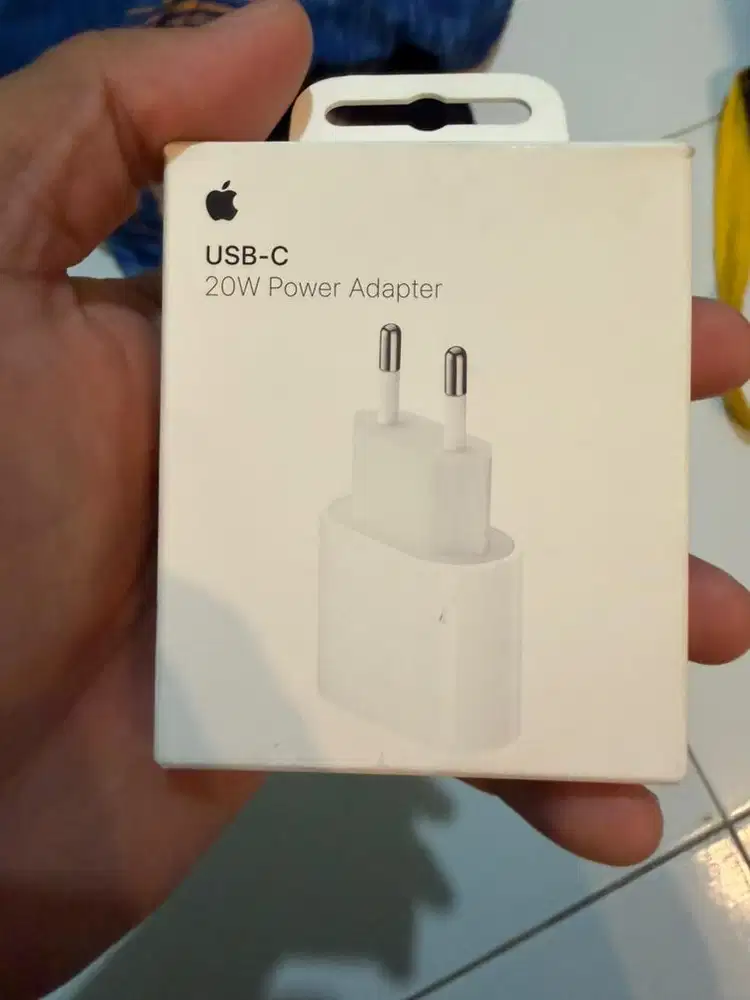 JUAL ADAPTER CHARGER ORIGINAL APPLE 20 watt