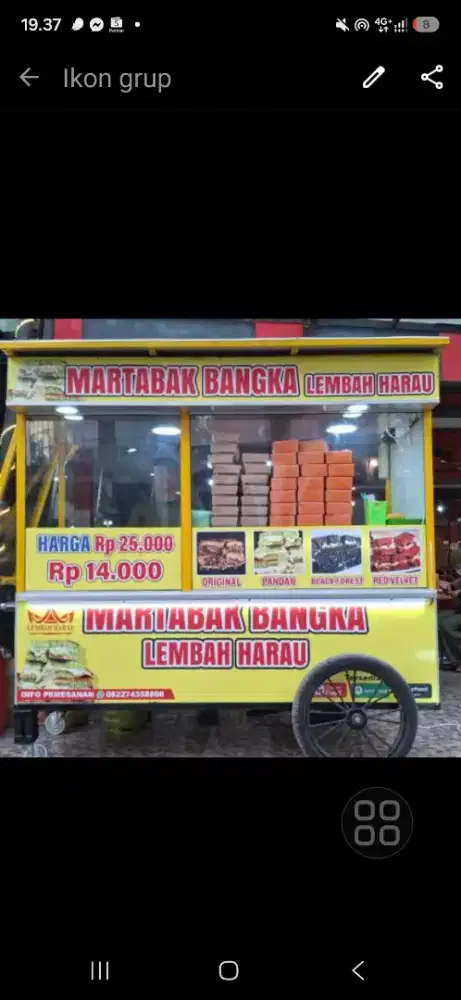 Jualan Martabak manis