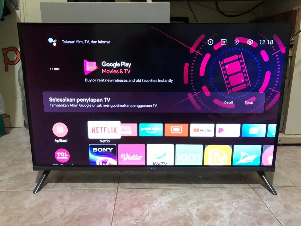 TV ANDROID TCL 32INCH