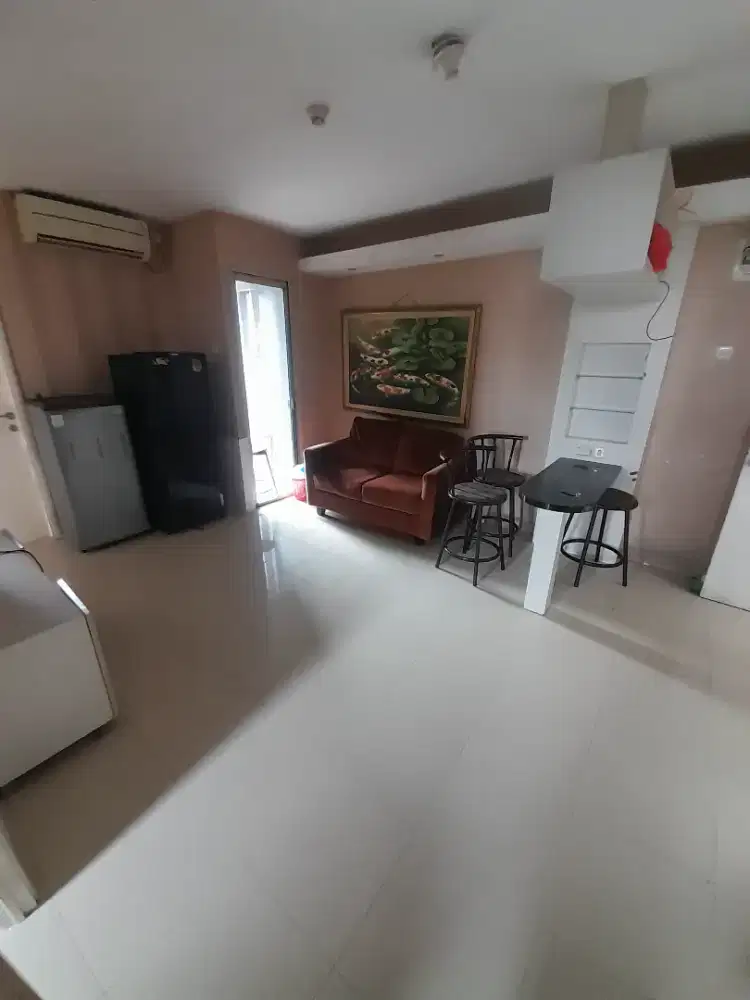 Readdy 3bedroom semi furnise tower Grenium lantai rendah apt Bassura