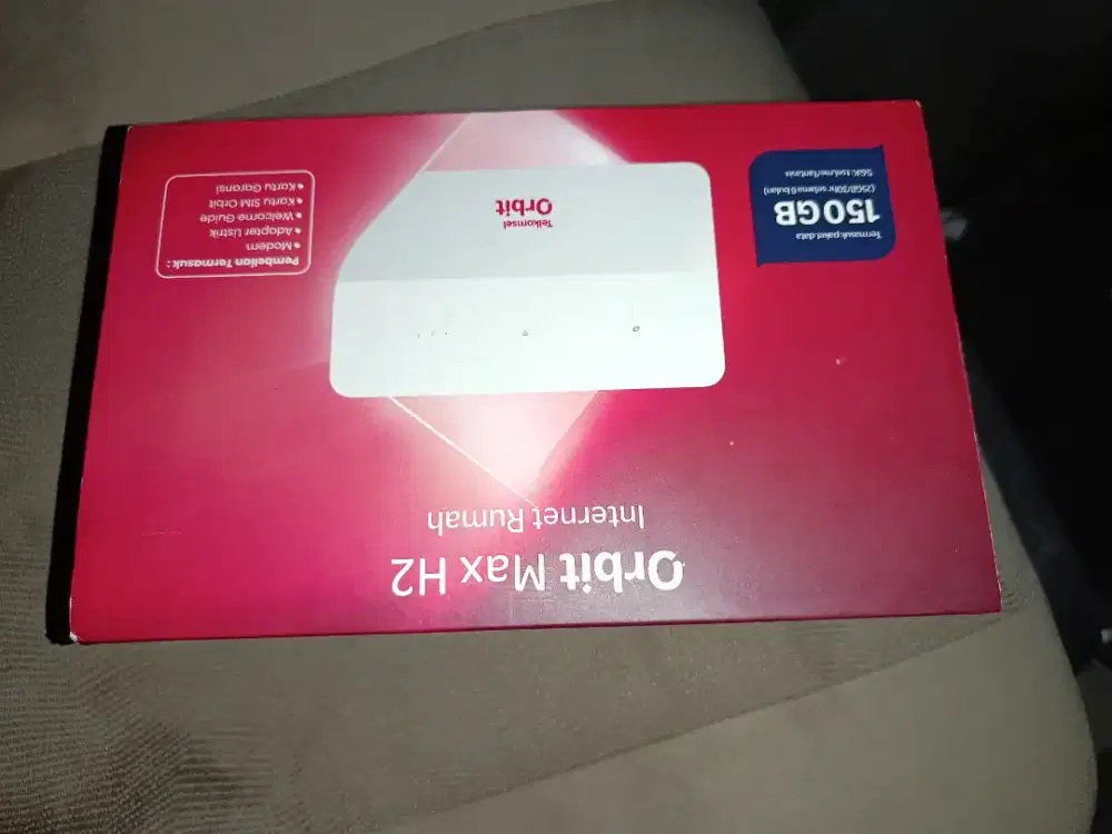 Wifi Orbit Max H2 dijual BU