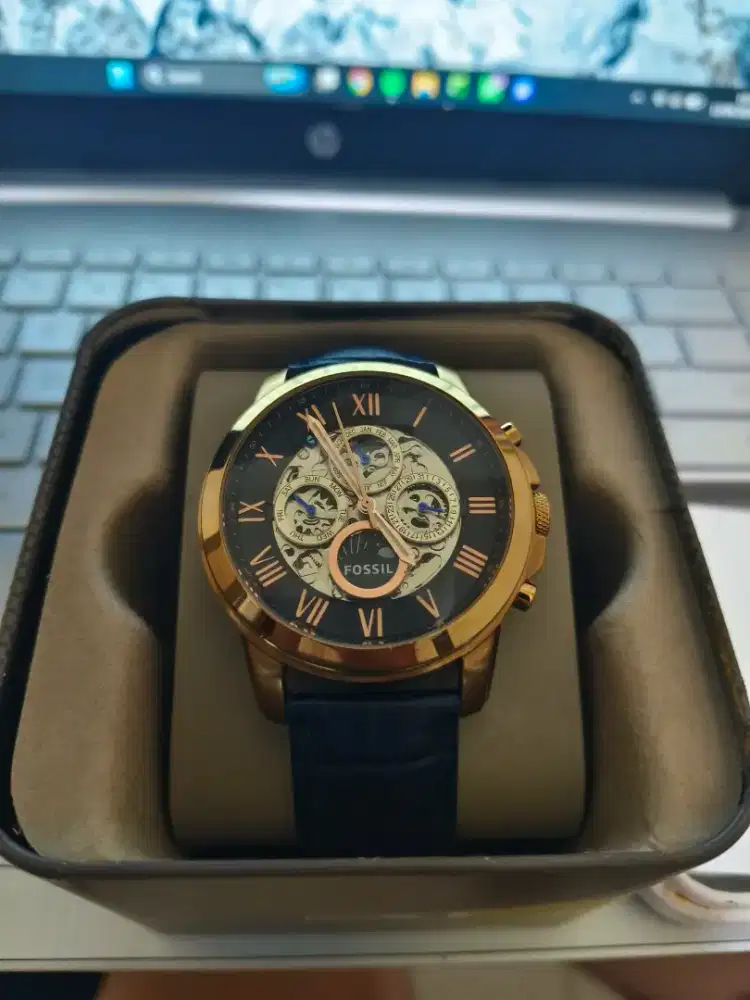 Fossil ME3029 Grant Multi-Function Skeleton Dial