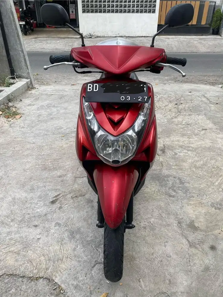 MIO SOUL 2012 MERAH MARUN – SURAT LENGKAP, PAJAK HIDUP
