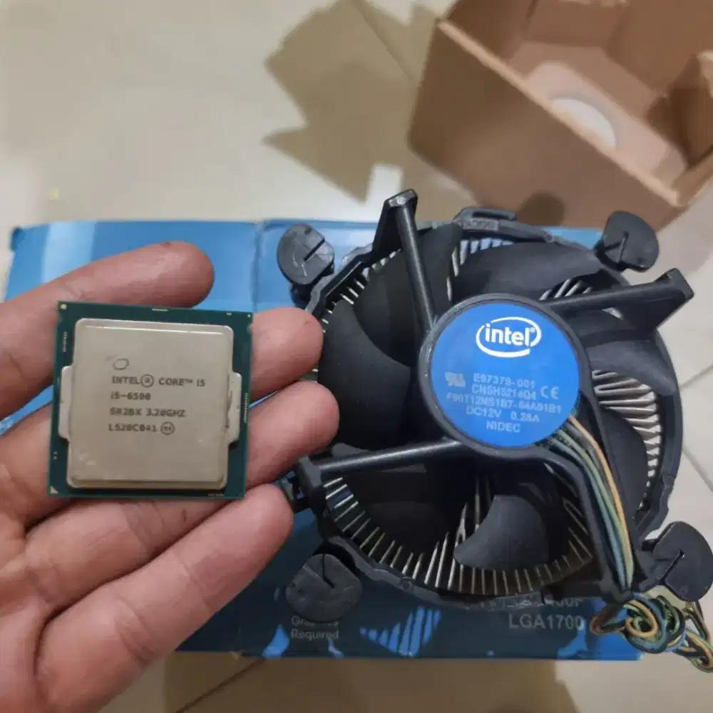 Prosesor I5-6500 dan fan nya