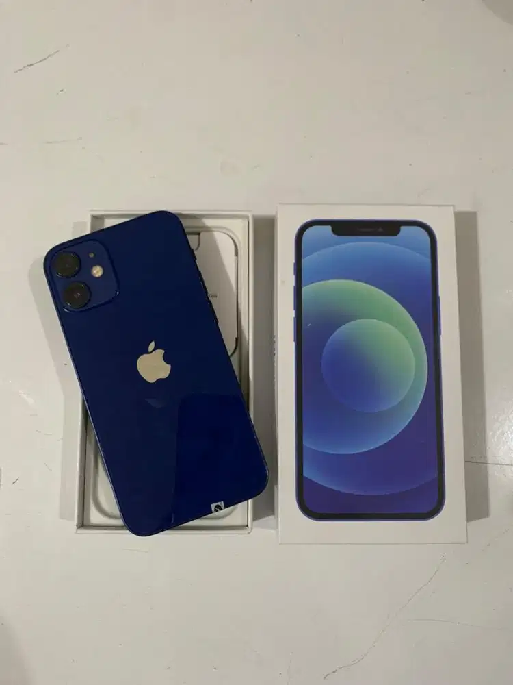 Iphone 12 mini 64gb fullset mulus no minus