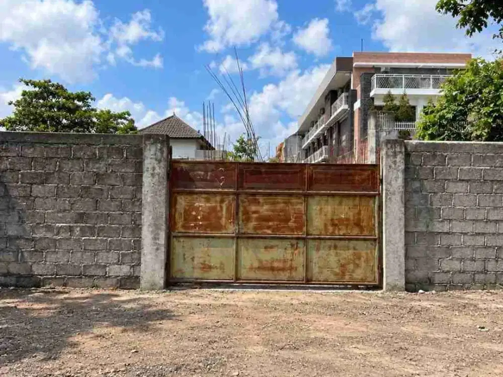 Jual Tanah Luas 2.5are/250m zona kuning Jl Gunung andakasa Penamparan Denpasar Barat