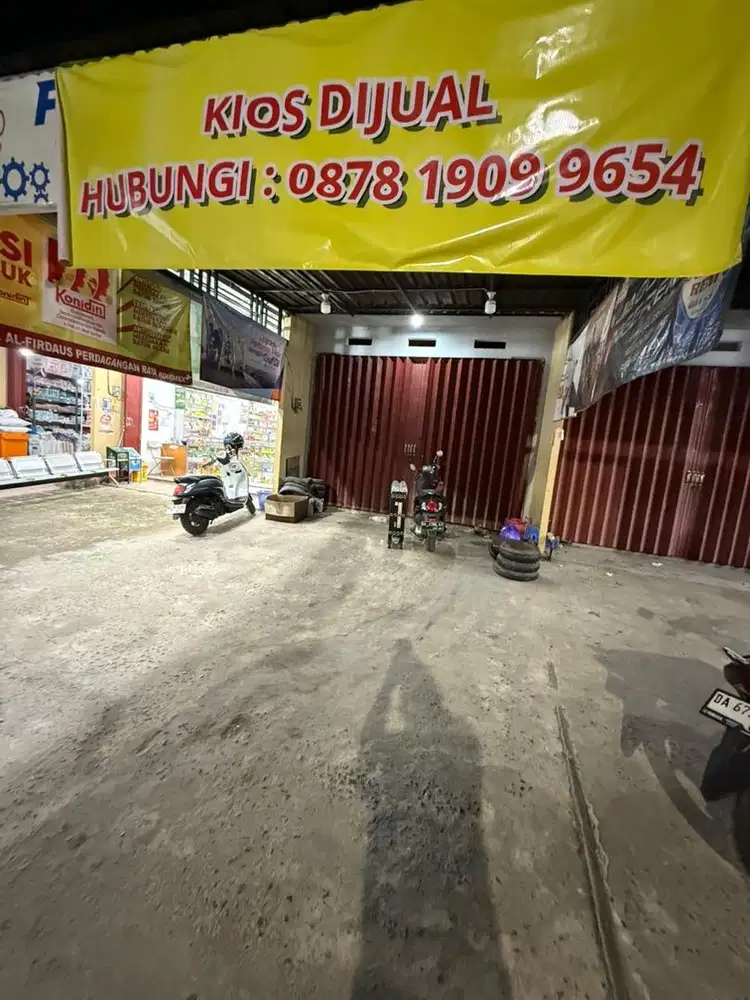 Dijual Kios ada PLN dan PDAM