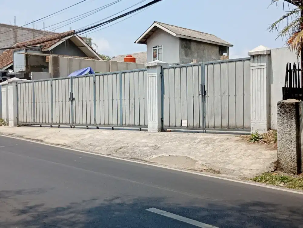 Jual atau kontrak Tanah Pinggir Jalan