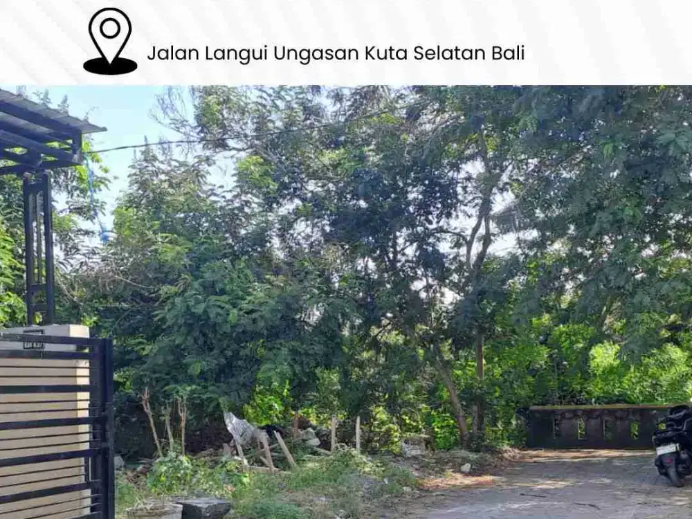Dijual Cepat Tanah Lingkungan Villa - Jalan Langui Ungasan Kuta Selatan Bali