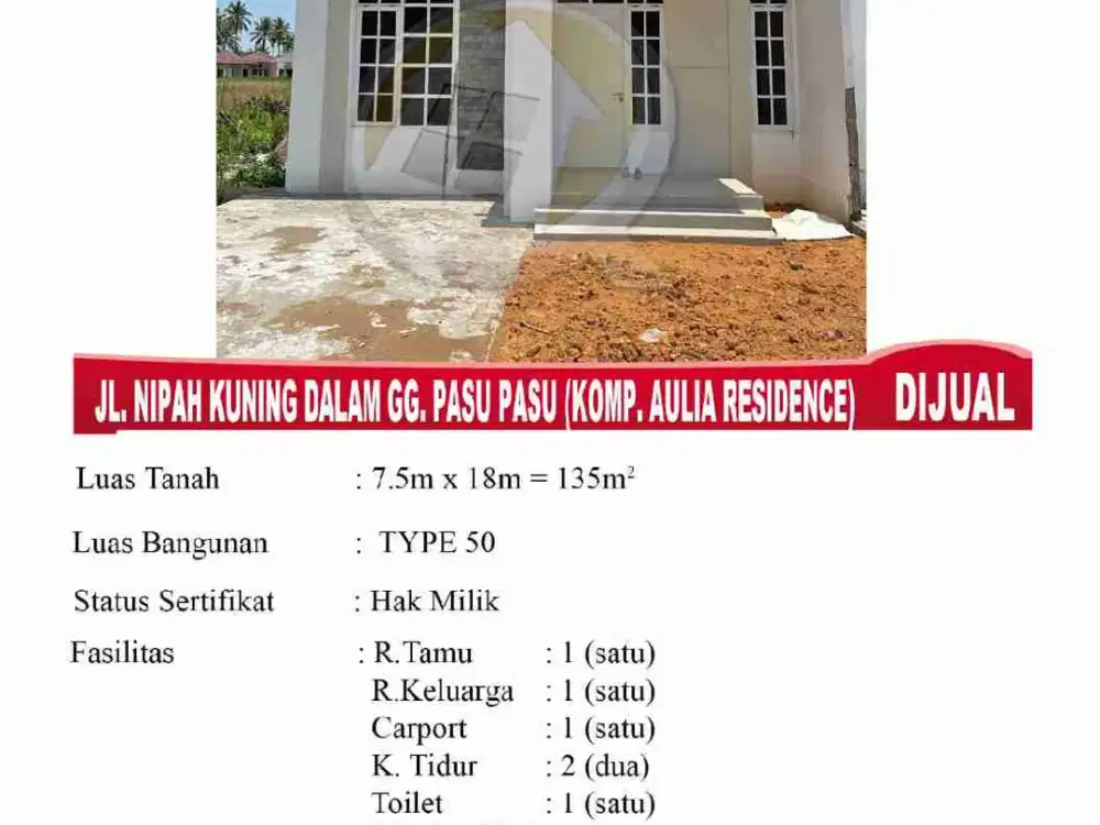 Rumah Baru Type 50