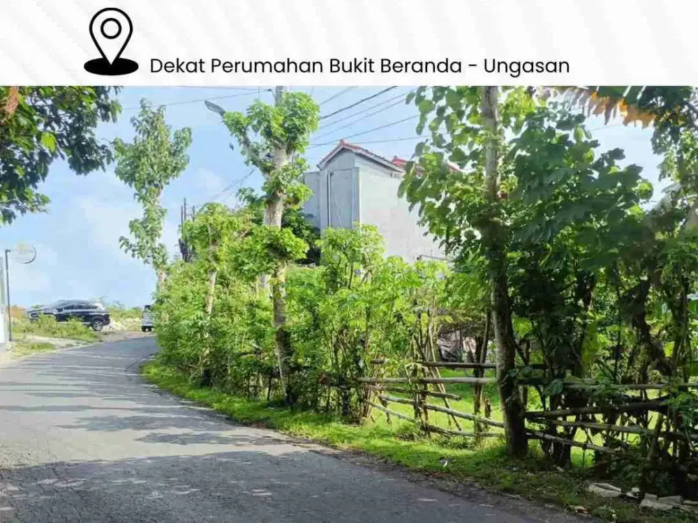 Dijual Tanah Pinggir Jalan utama Melang Kaja / Dekat Perumahan Bukit Beranda - Ungasan