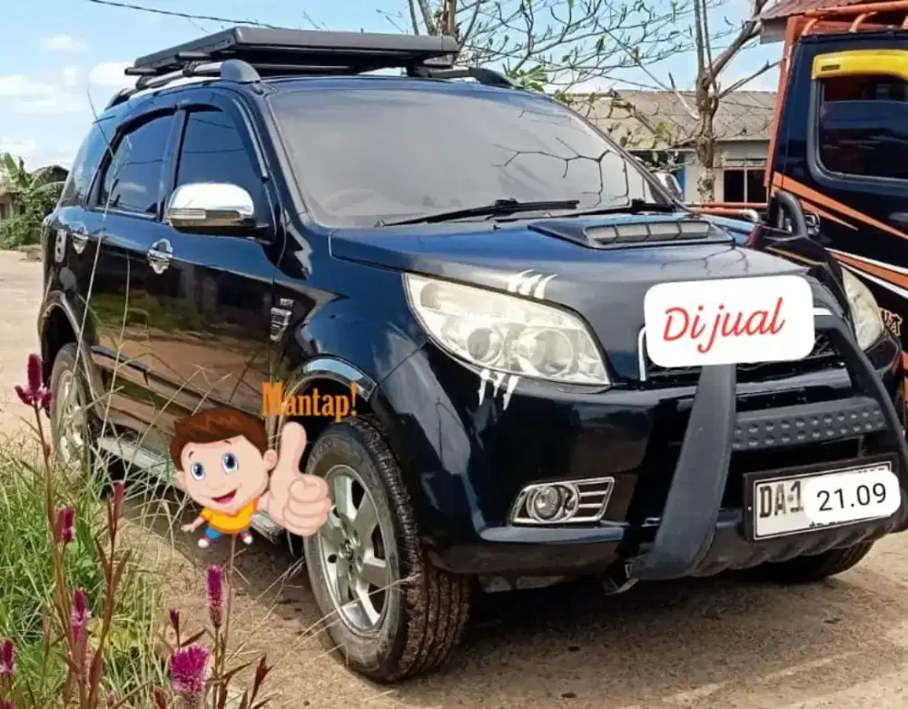 Djual Mobel pribadi Terios tipe TX tranmisi Manual siap pakai
