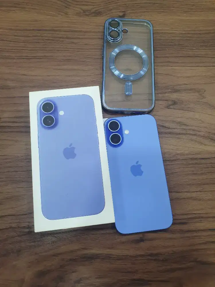 Iphone 16 128gb bh100% gransi oktober like new ibox