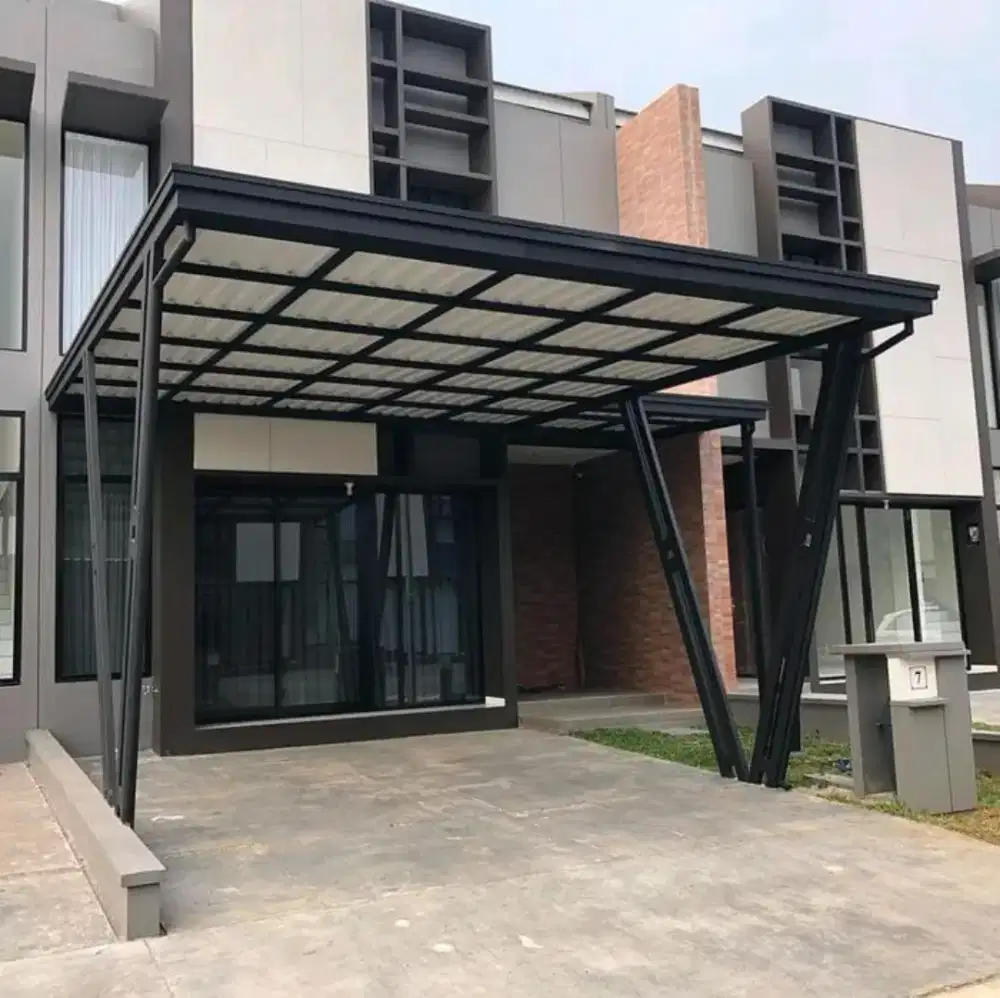 Kanopi Canopy, Tralis, Railing, Tangga, Pagar, Atap Baja, Kitchen Set