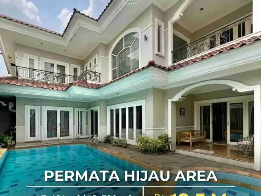 Permata Hijau Area Luxurious Classic House Lokasi Strategis