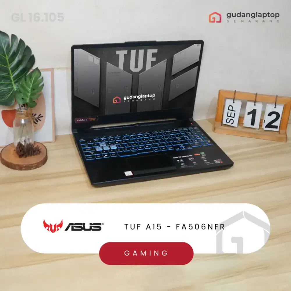 ASUS TUF Gaming A15 - FA506NFR Garansi Resmi Panjang