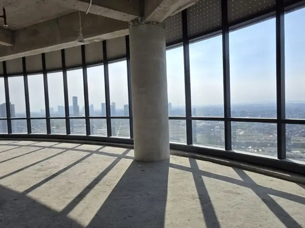 Dijual Rugi Office Space Ciputra World Surabaya Unit Istimewa Panoramic Window 120 derajat