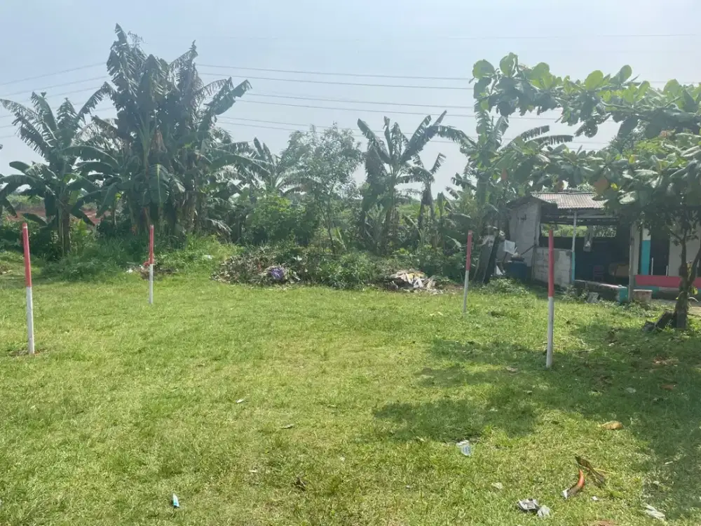 Tanah Kavling Hunian Nyaman Termurah di Dekat St. Bojong Gede