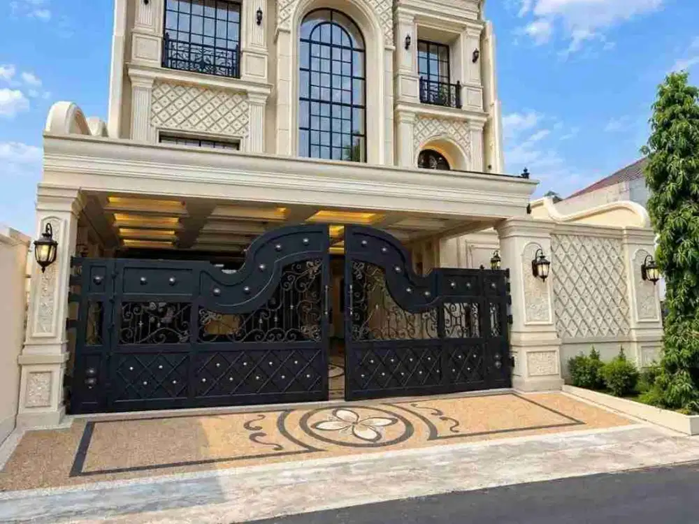 Rumah Mewah Desain Lux Semi Furnish di Sleman