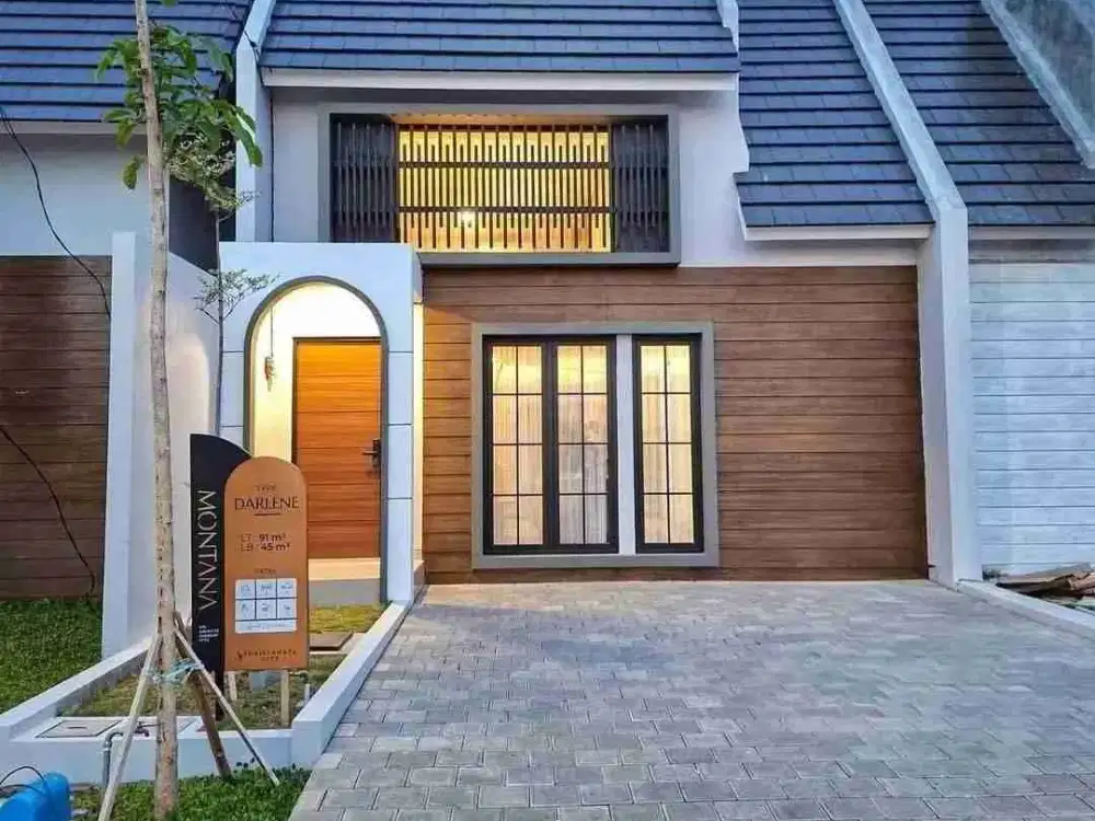 DIJUAL RUMAH MURAH OPER 55JT DEKAT EXIT TOL SIDOARJO