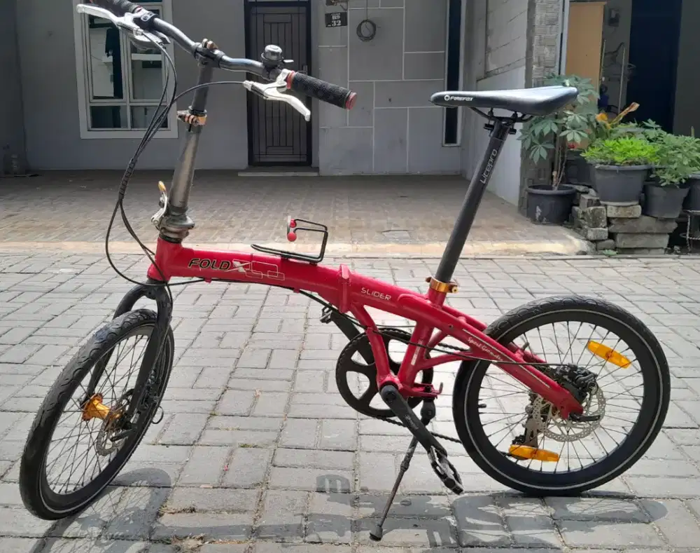 Sepeda Lipat Fold-X Frame Aloy 20 inch