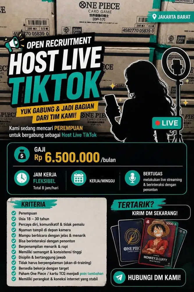 HOST LIVE STREAMING KARTU MAINAN