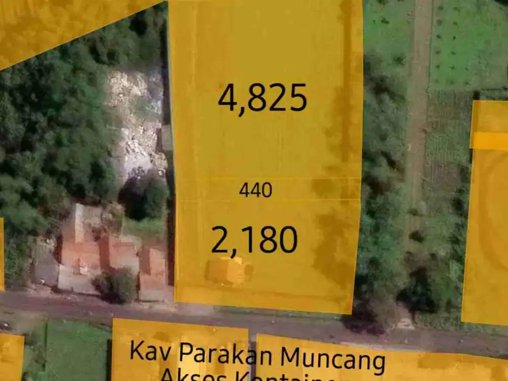 Kavling siap pakai Parakan Muncang