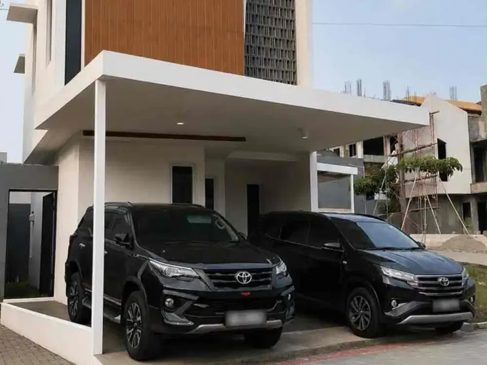 RUMAH SEMI FURNISHED DALAM PRIVATE CLUSTER AREA BINTARO