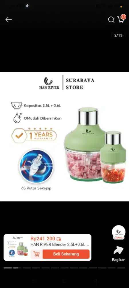 Chooper Masih baru dan Blender