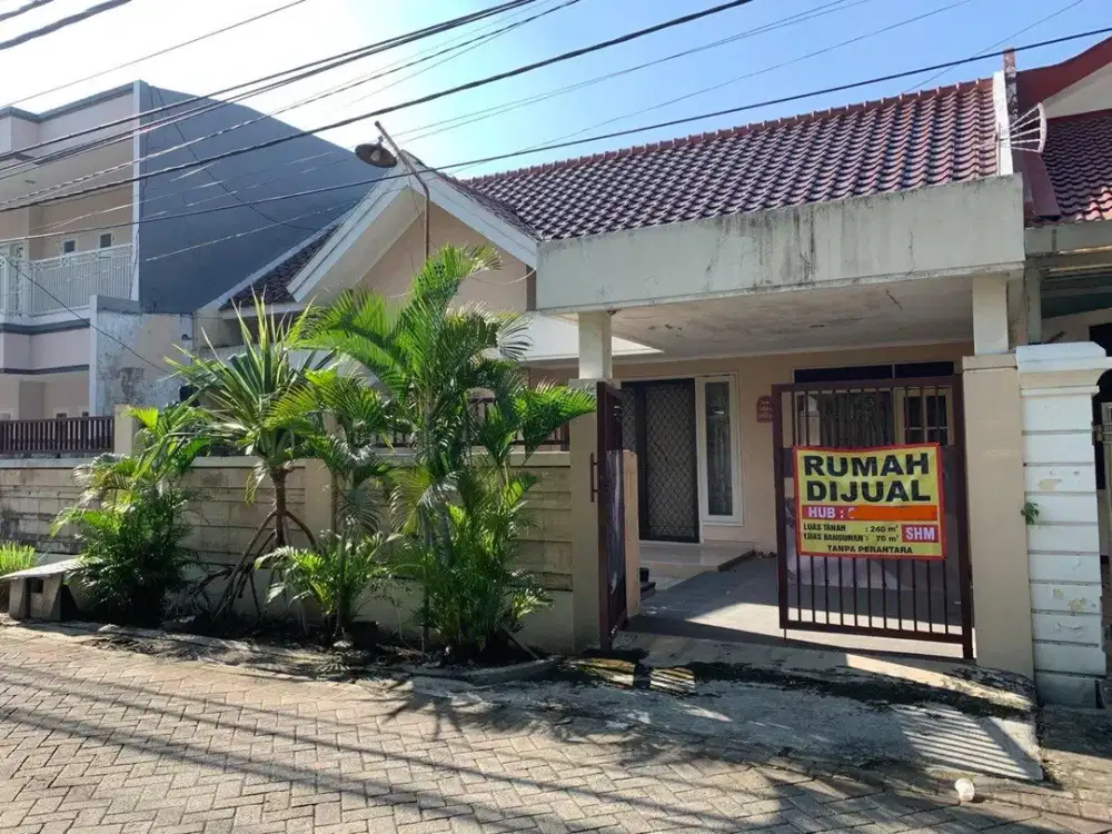 Dijual Rumah Asri Minimalis Kutisari Indah Utara lokasi strategis