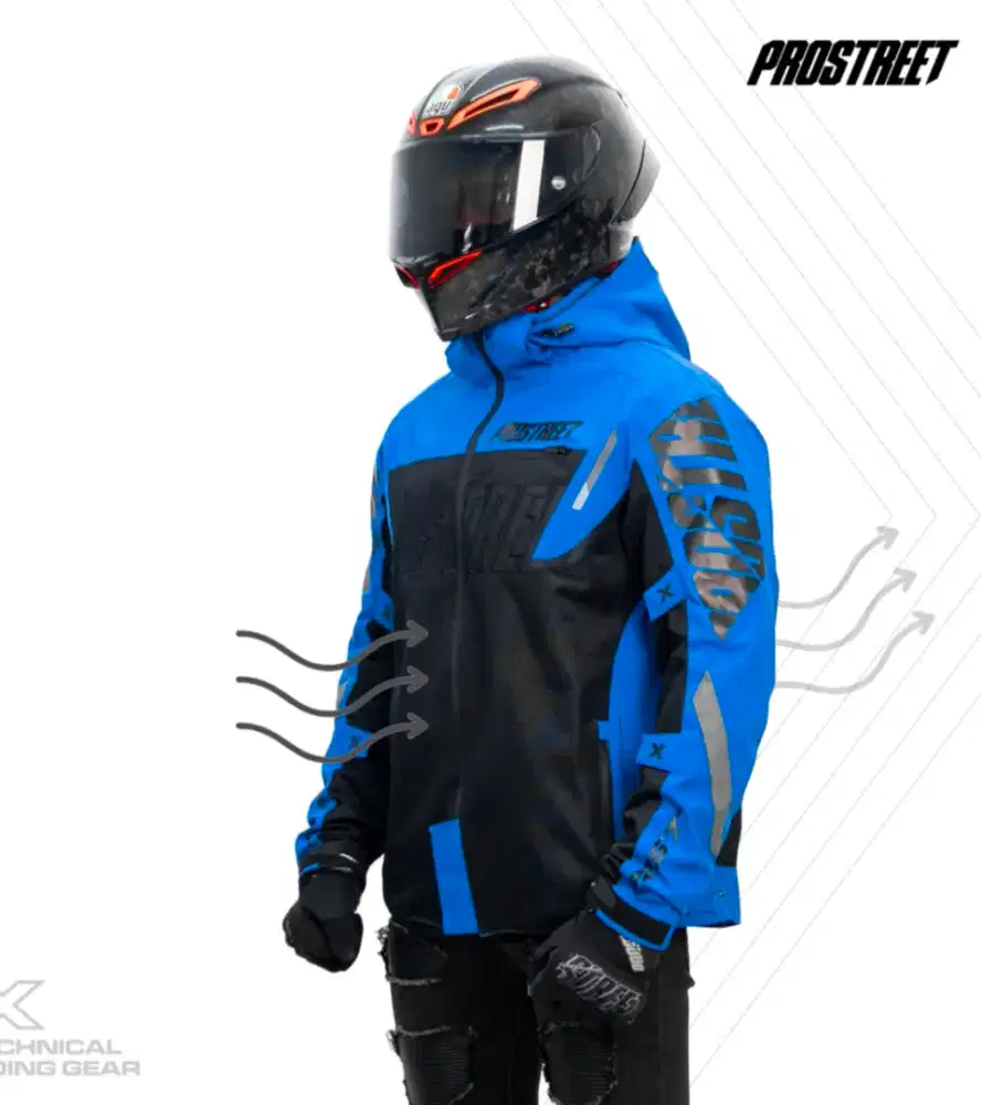 Jaket motor turing prostreet spectre v2