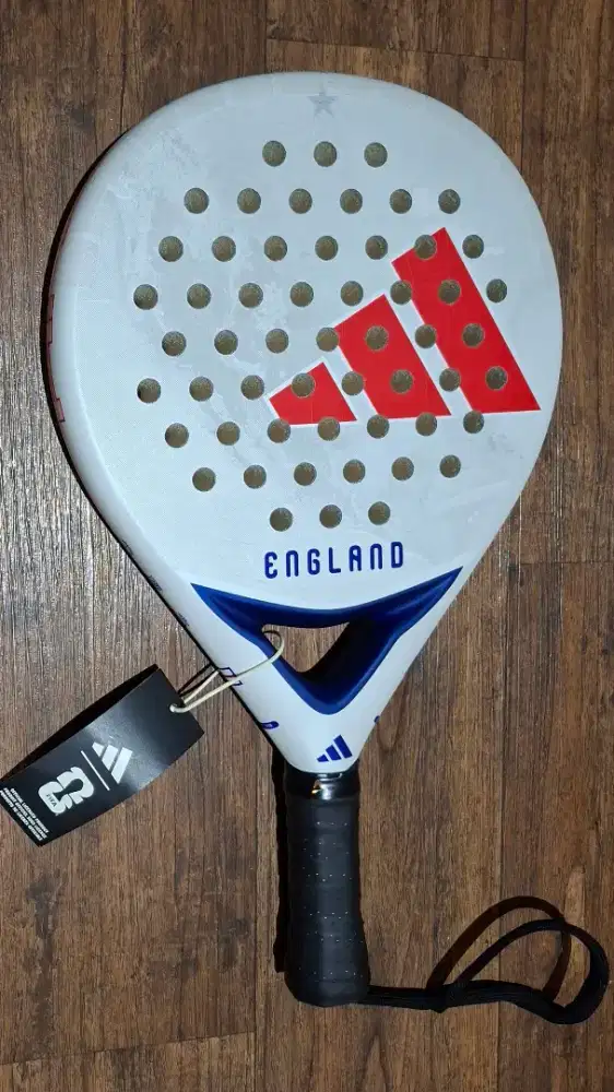 RAKET PADEL ADIDAS ORI BARU, CUMA UNBOXING & PASANG OVERGRIP+PROTECTOR
