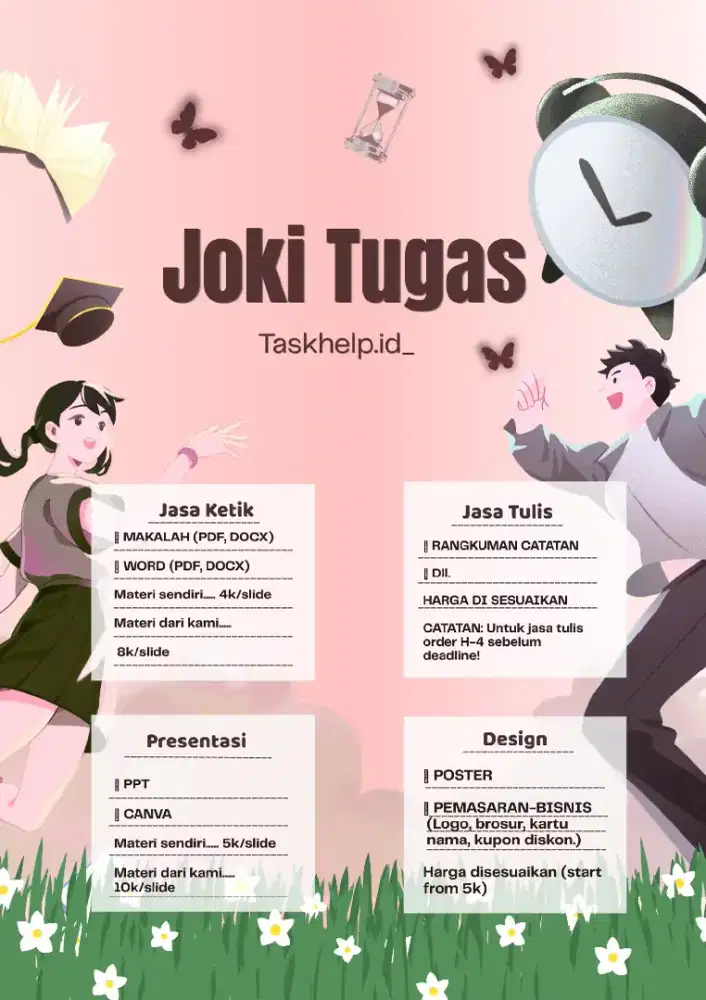 Joki Tugas Sekolah & Kuliah