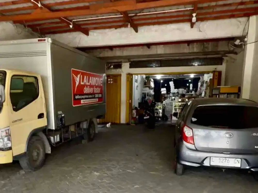 DIJUAL MURAH RUKO 4 LANTAI & GUDANG, SHM, DI MENUR PUMPUNGAN, SURABAYA.