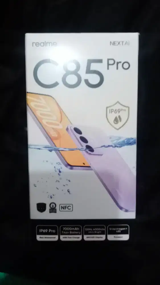 Realme C85 PRO 8/256GB Garansi resmi realme