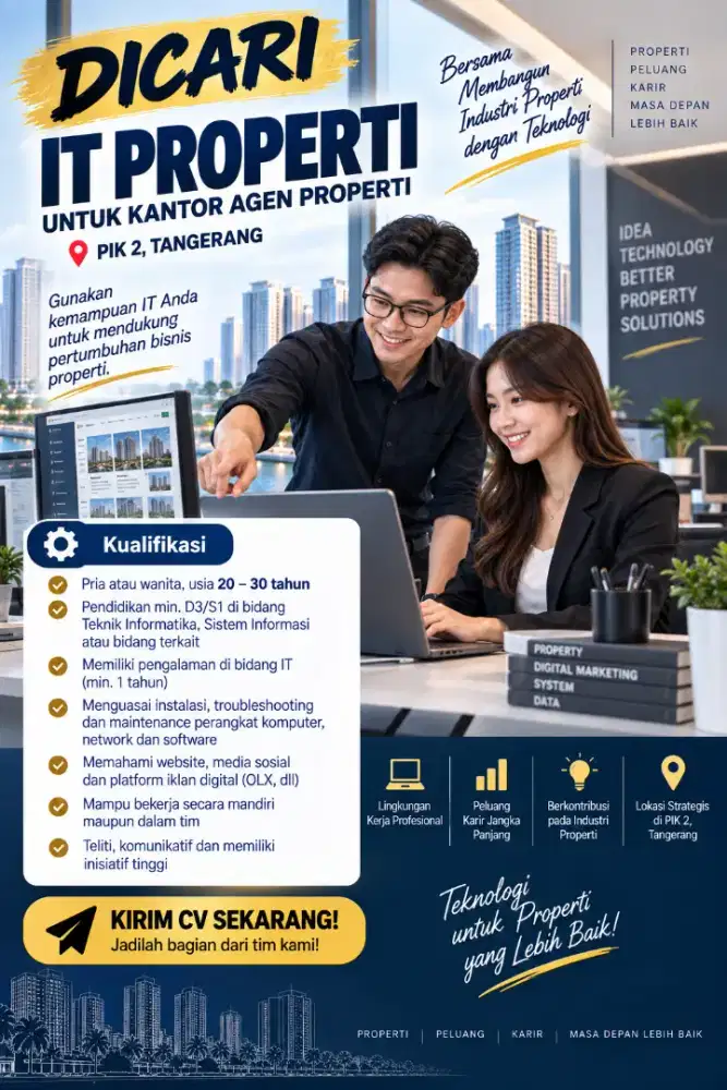 Lowongan IT Property