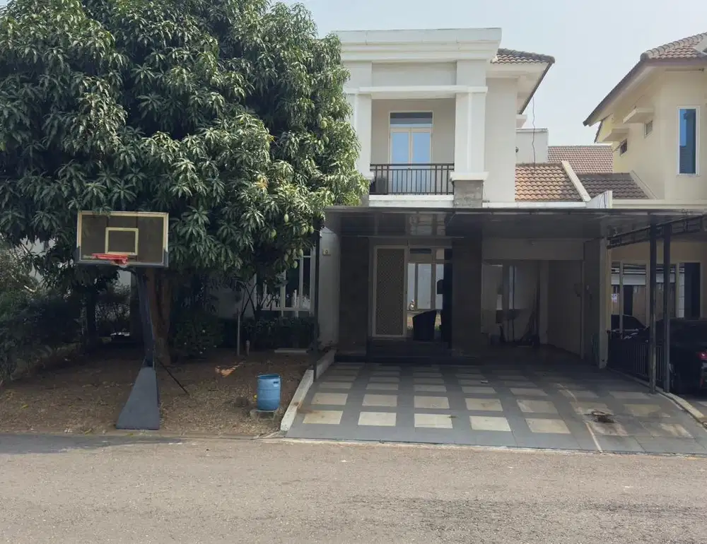 DIJUAL RUMAH GRAHA PADMA TANAH LUAS + FURNISHIED