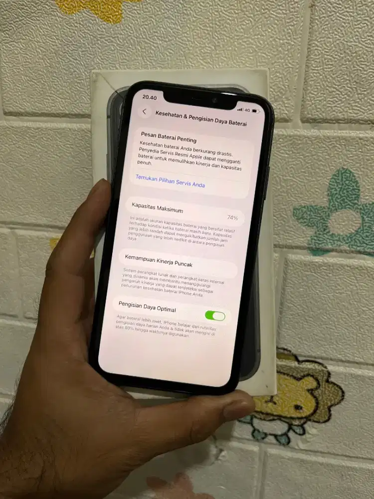 IPHONE 11 128GB DIGIMAP LIKE NEW BLACK