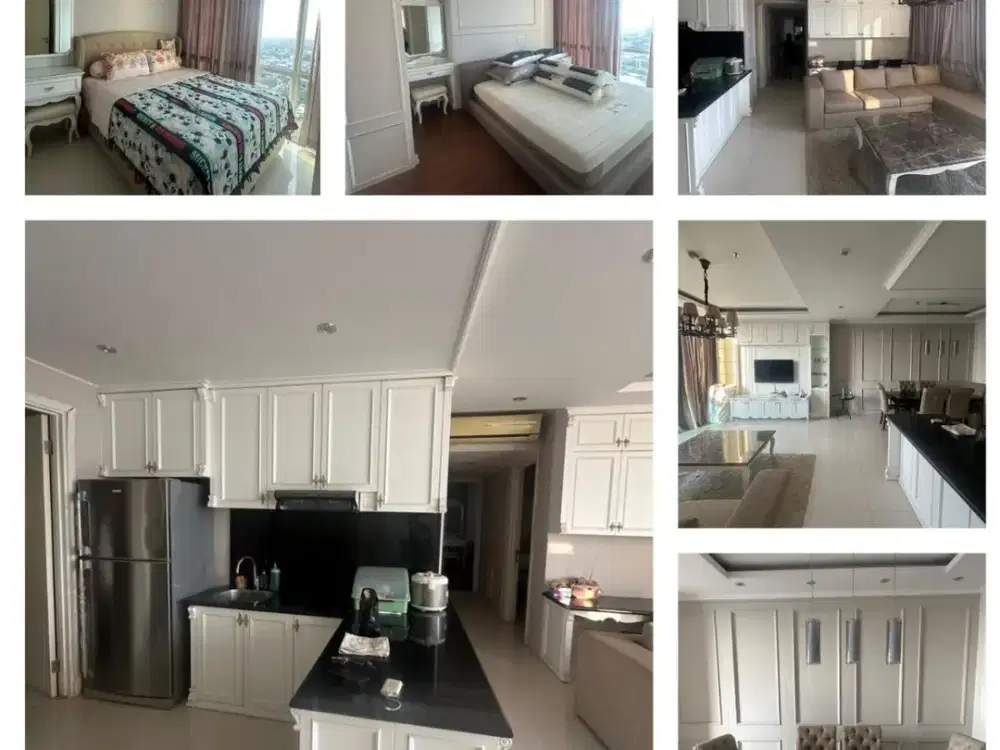Termurah Apartemen Via Ciputra World 3BR Corner Full Furnish Mewah View City