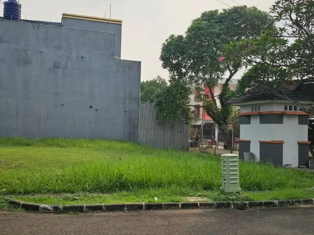 Di Jual Kavling / Tanah Hoek Cluster Anggrek Loka BSD