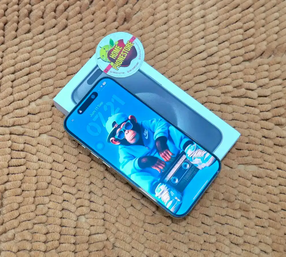 IPhone 15 Pro 256Gb Titanium iBox Indo Resmi Berkualitas