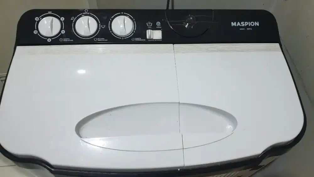DIJUAL CEPAT MESIN CUCI 2 TABUNG MASPION - PENCUCI NORMAL