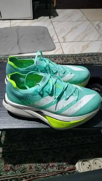 ADIDAS ADIZERO PRIME X 3.0 strung flash aqua lucid lemon