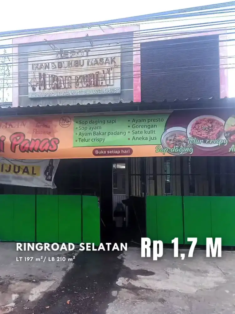 Dijual Ruko Tepi Ringroad Selatan Tamantirto dekat Kampus UMY