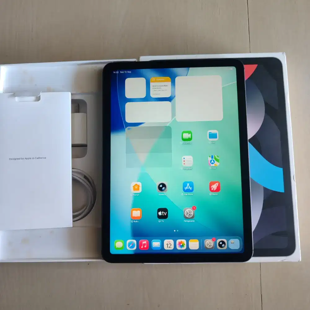 Ipad air 4 256GB Wi-Fi only fullset free softcase
